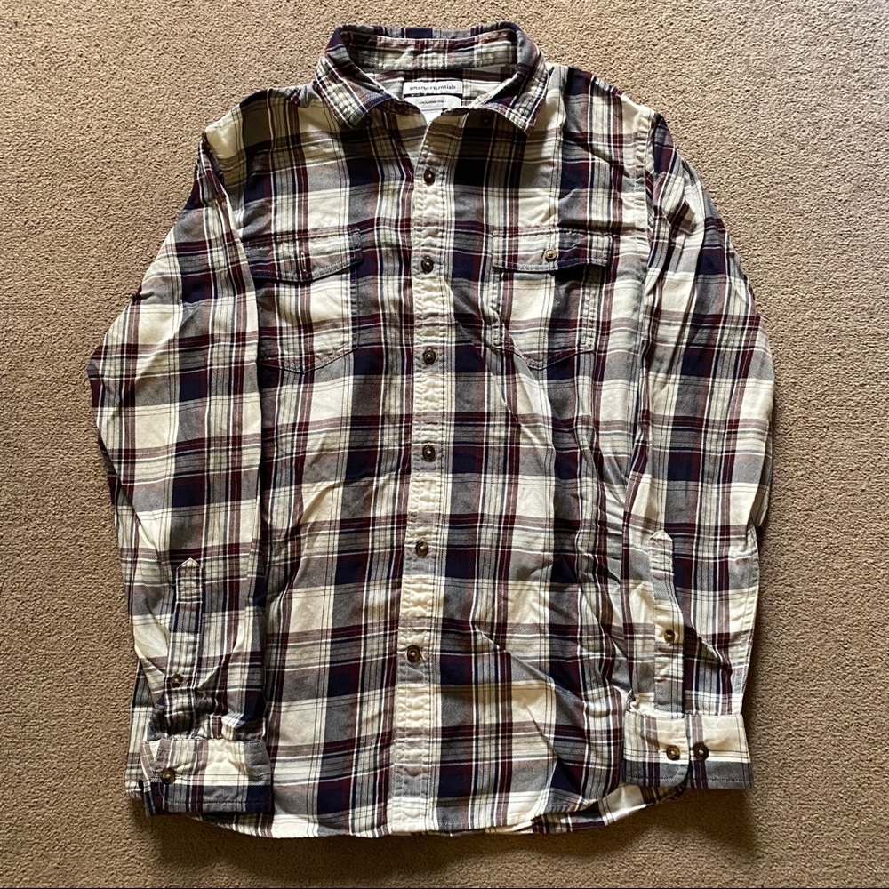 Amazon Essentials Plaid Men's Flannel